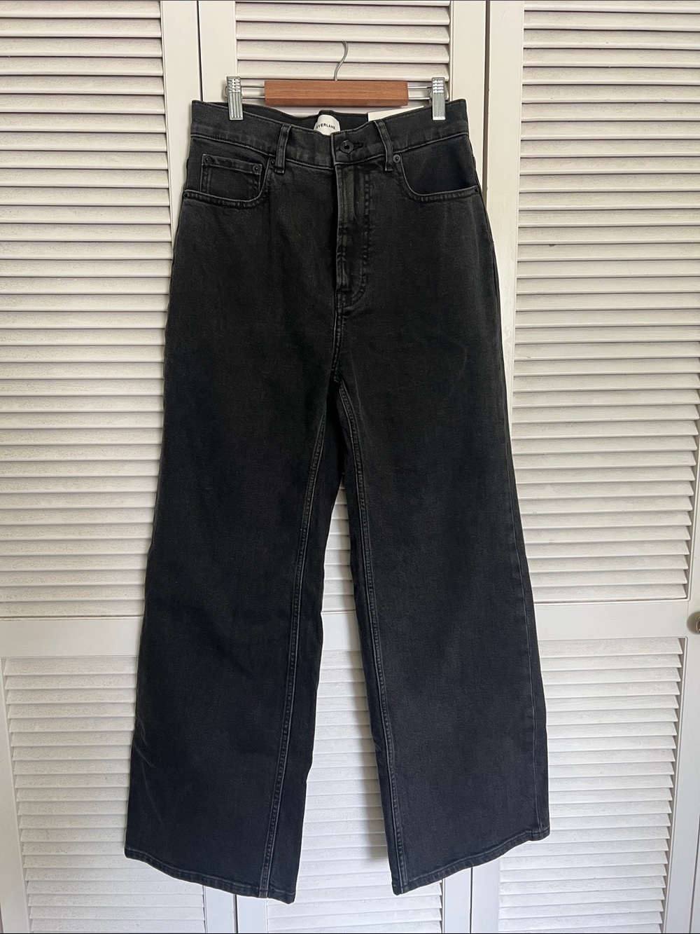 Everlane “The Way-High Sailor Jean” in black